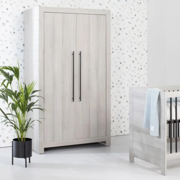 Europe Baby Vittoria Kledingkast Grijs / Zwart 2-Deurs