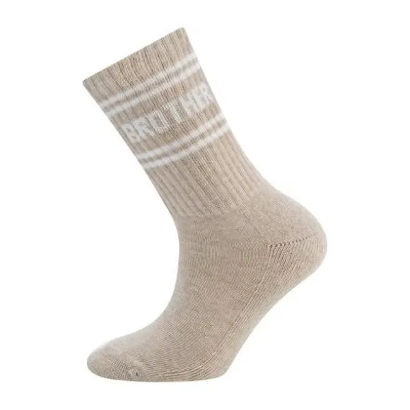 Ewers BROTHER Tennissokken - Maat 18/19 - Beige Melange