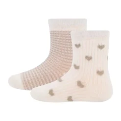 Ewers Hartjes Babysokjes - 2-Pack - Mt. 17/18