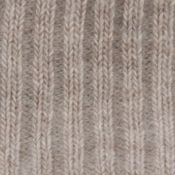 Ewers Rib Babysokjes - Mt. 15/16 - Dunkel Beige Melange