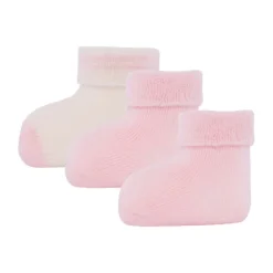 Ewers Uni / Ringel Sokjes Rose 3 Stuks