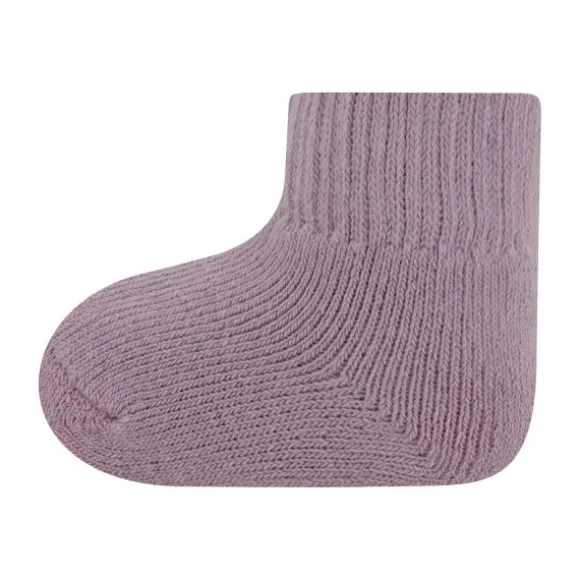 Ewers Uni Babysokjes - 3-Pack - One Size - Paars/Roze