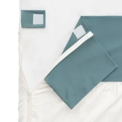 Fedde & Kees Nunki Co-Sleeper - 50 x 90 cm - Deep Blue / Off White