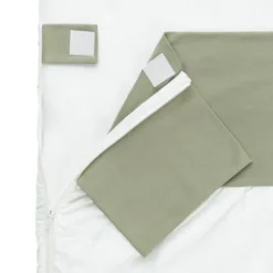 Fedde & Kees Nunki Ledikantlaken - 60 x 120 cm - Deep Blue / Off White