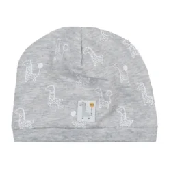 Feetje Giraffe Muts Grijs Melange