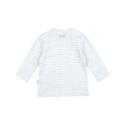 Feetje Giraffe Streep T-Shirt Lange Mouwen Grijs Melange Mt. 44