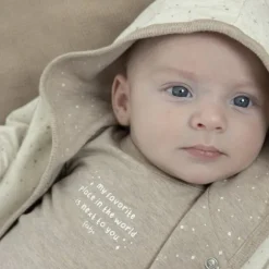 Feetje The Magic is in You T-Shirt - Lange Mouwen - Mt. 74 - Taupe Melange