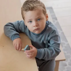 Feetje Wafel Pyjama - Mt. 62 - Ijsblauw