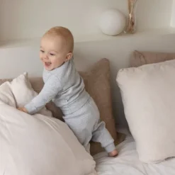 Feetje Wafel Pyjama Grijs Melee Mt. 62