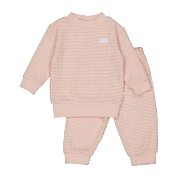Feetje Wafel Pyjama Oud Roze Mt. 74