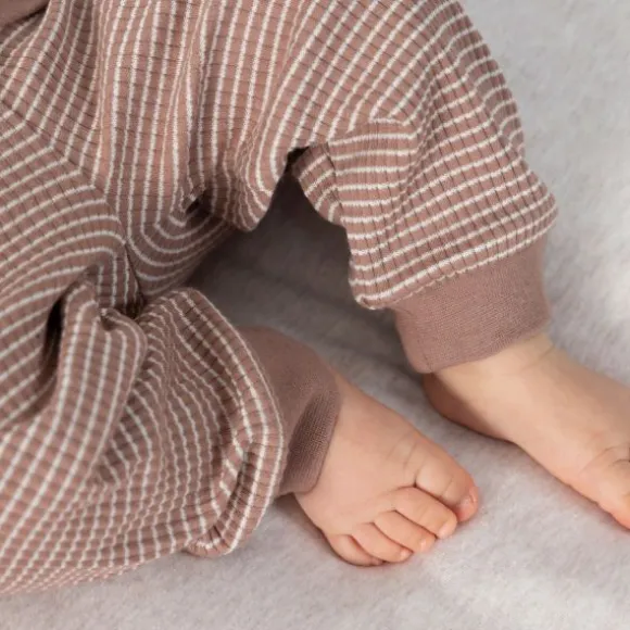 Feetje Wafel Pyjama Oud Roze Mt. 74