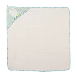 Fehn Badcape met Capuchon - Octopus - 80x80 cm