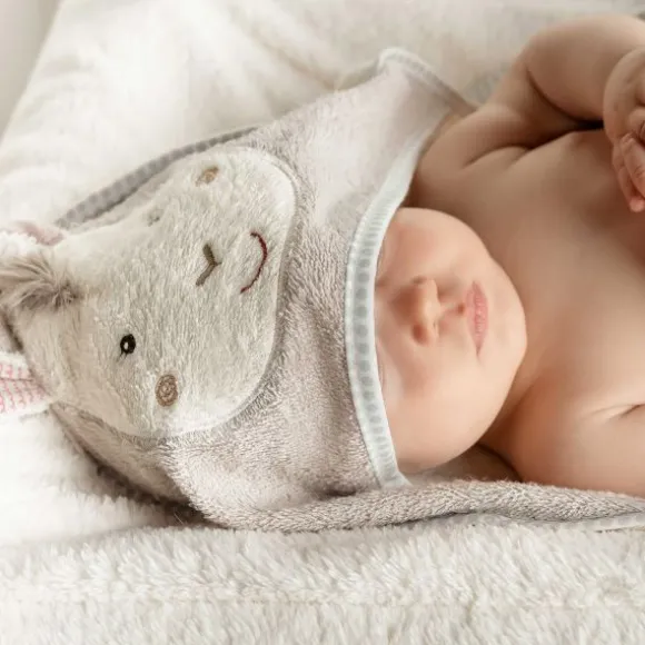 Fehn Badcape met Capuchon - Octopus - 80x80 cm