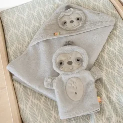 Fehn Badcape met Capuchon - Octopus - 80x80 cm