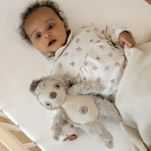 Fehn Knuffel met Geluid - Luiaard