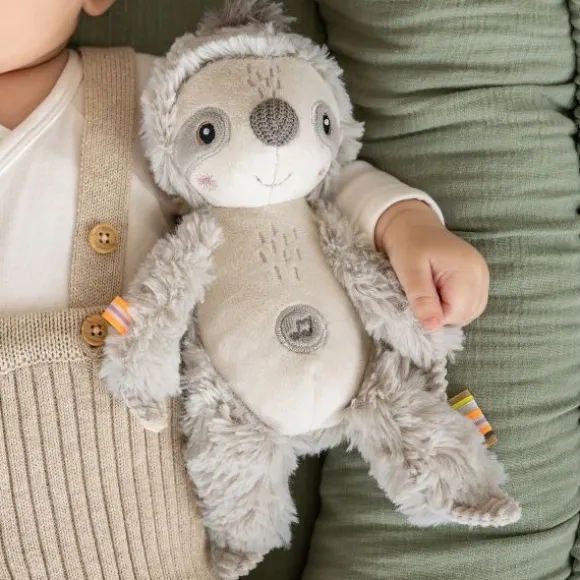 Fehn Knuffel met Geluid - Luiaard