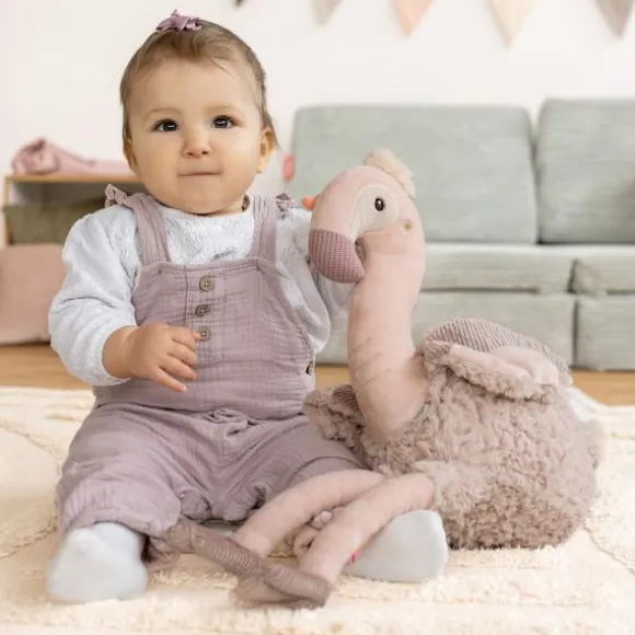 Fehn Knuffeldier – Flamingo XL