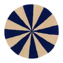 Ferm Living Arch Vloerkleed Blue / Off White