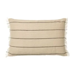 Ferm Living Calm Kussen - Camel / Black