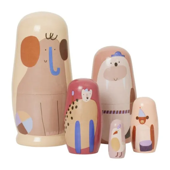 Ferm Living Critter Nesting Dolls