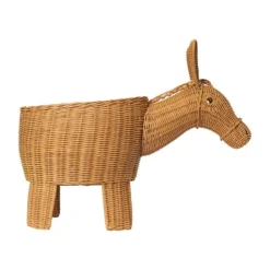 Ferm Living Gevlochten Opbergmand Ezel - Natural