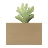 Ferm Living Harbour Box - Coral - Mistletoe/Tan