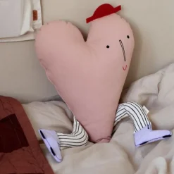 Ferm Living Heart Kussen Dusty Rose