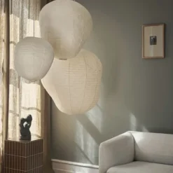 Ferm Living Kurbis Lampenkap - 80 cm – Natural
