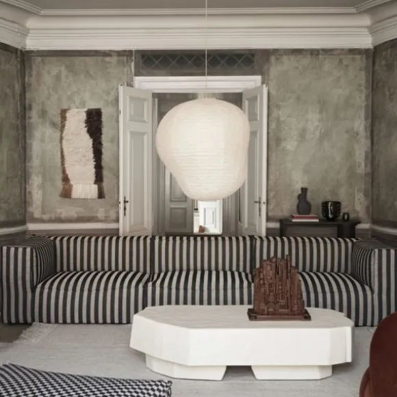 Ferm Living Kurbis Lampenkap - 60 cm – Natural