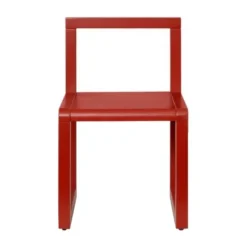 Ferm Living Little Architect Kinderstoeltje Poppy Red