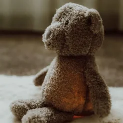 Flow Amsterdam Lou Plush Night Light – Grey