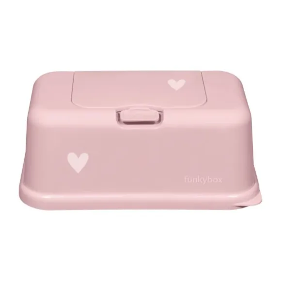 Funkybox Little Hart Easy Wipe Pale Pink