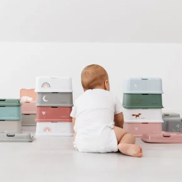 Funkybox Little Hart Easy Wipe Pale Pink