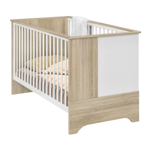 Galipette Sacha Babybed - 70x140 cm - Landelijk Eikenhout