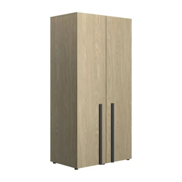 Gami Nael Kledingkast - Rookwood Eik - 2-Deurs