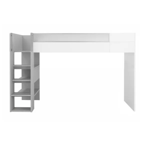 Gaultier Dimix Hoogslaper - 90 x 200 cm - Wit/Grijs