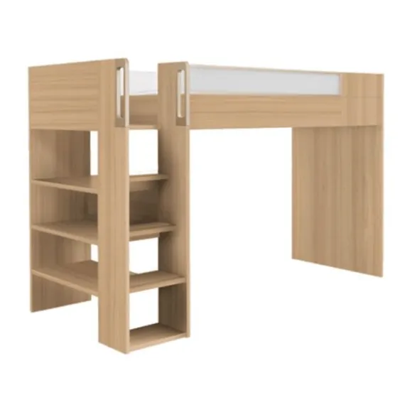 Gaultier Dimix Hoogslaper - 90 x 200 cm - Wit/Grijs