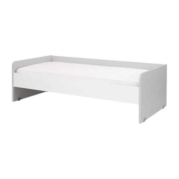 Gautier Dimix Bed Op Wielen - 90 x 200 cm - Grijs/Wit