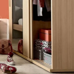 Gautier Graphic Kledingkast - 2 Schuifdeuren