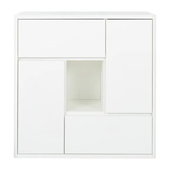 Gautier Holi Opbergmeubel - Wit/Eik