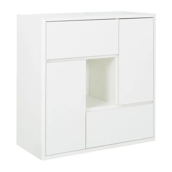 Gautier Holi Opbergmeubel - Wit/Eik
