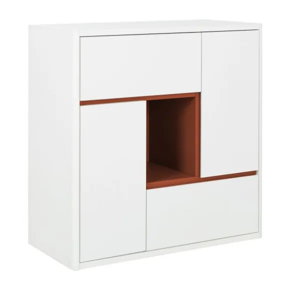 Gautier Holi Opbergmeubel - Wit/Eik