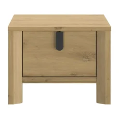 Gautier Lugano Nachtkastje 1 Lade - Artisan Eiken