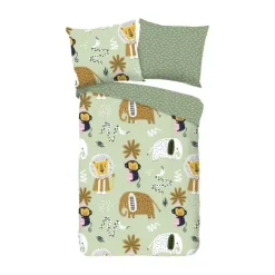 Good Morning Chuck Dekbedovertrek - 120 x 150 cm - Green