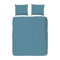 Good Morning Cotton Dekbedovertrek Denim 200 x 220 cm