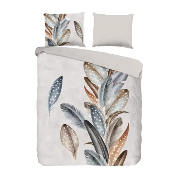 Good Morning Dekbedovertrek - Eina - 140x220 cm - Sand