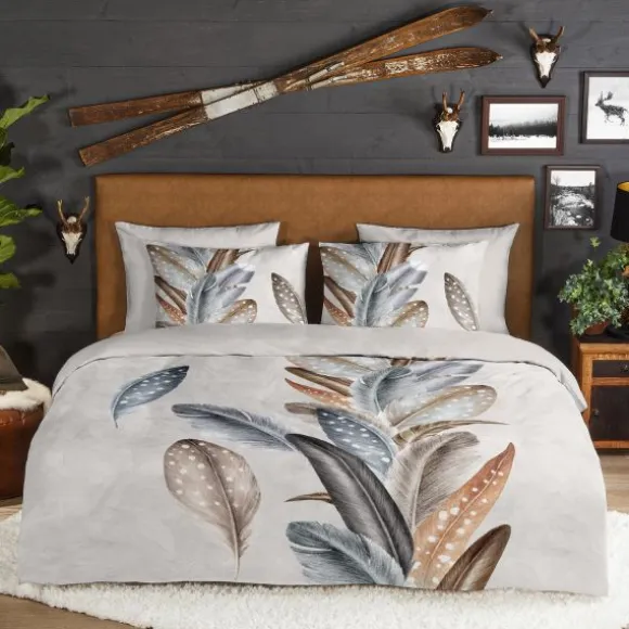 Good Morning Dekbedovertrek - Eina - 140x220 cm - Sand