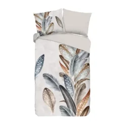 Good Morning Dekbedovertrek - Eina - 140x220 cm - Sand