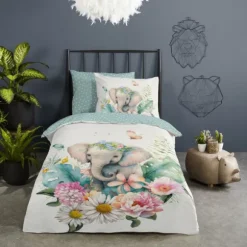 Good Morning Goodmorning Dekbedovertrek – Eli – 140 x 220 cm