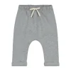 Gray Label Baby Pants - GOTS - Grey Melange - 3-6M